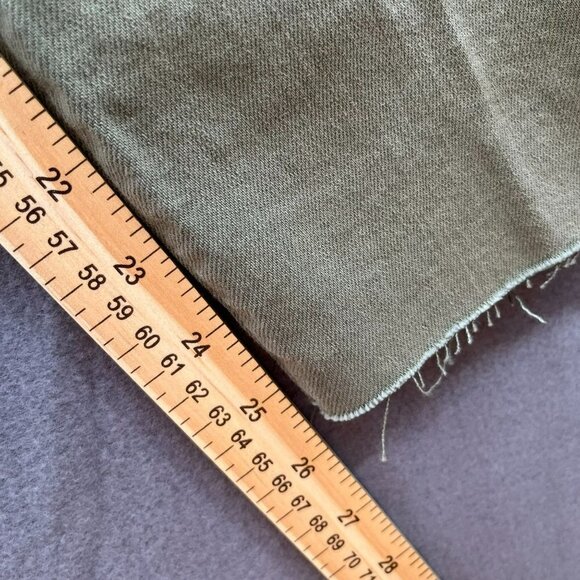 L'Agence Sada Cropped Ankle High Rise Jean Basil Raw Hem Comfort Stretch -NWOT - Picture 8 of 10